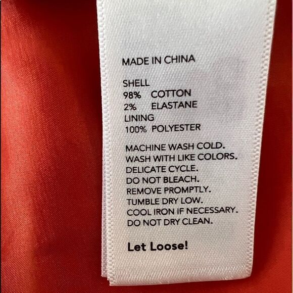 Kate Spade Saturday Orange Sheath  dress Sz 2 - Picture 10 of 10